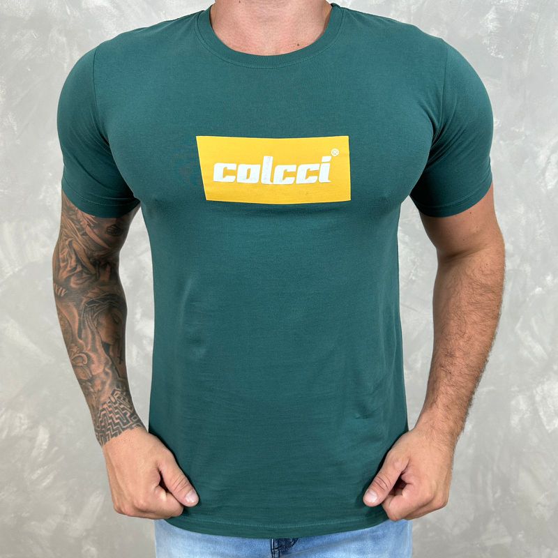 Camiseta Colcci Verde DFC⭐ - 4158 - PORTAL DROP - ATACADO