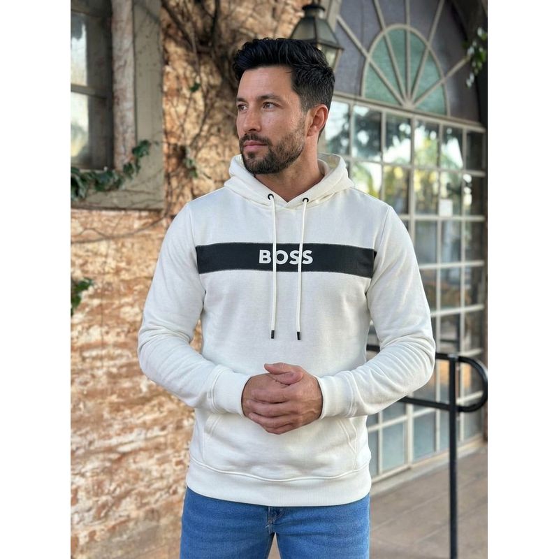 Blusa Moletom HB Branco DFC.⭐ - 8104 - PORTAL DROP - ATACADO