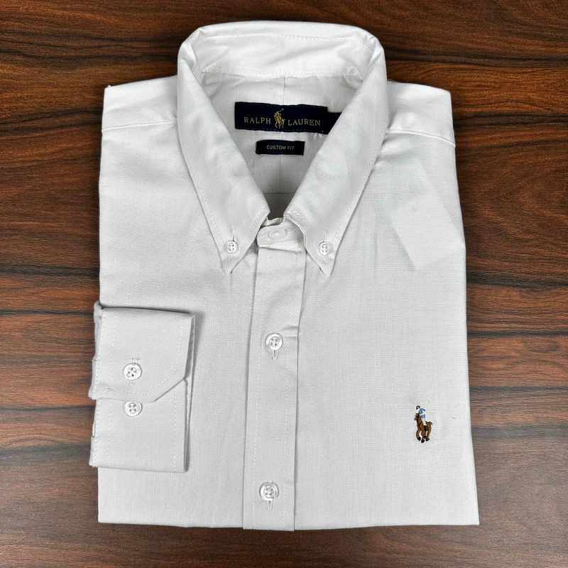 Camisa Manga Longa PRL Gelo. - 43009 - PORTAL DROP - ATACADO