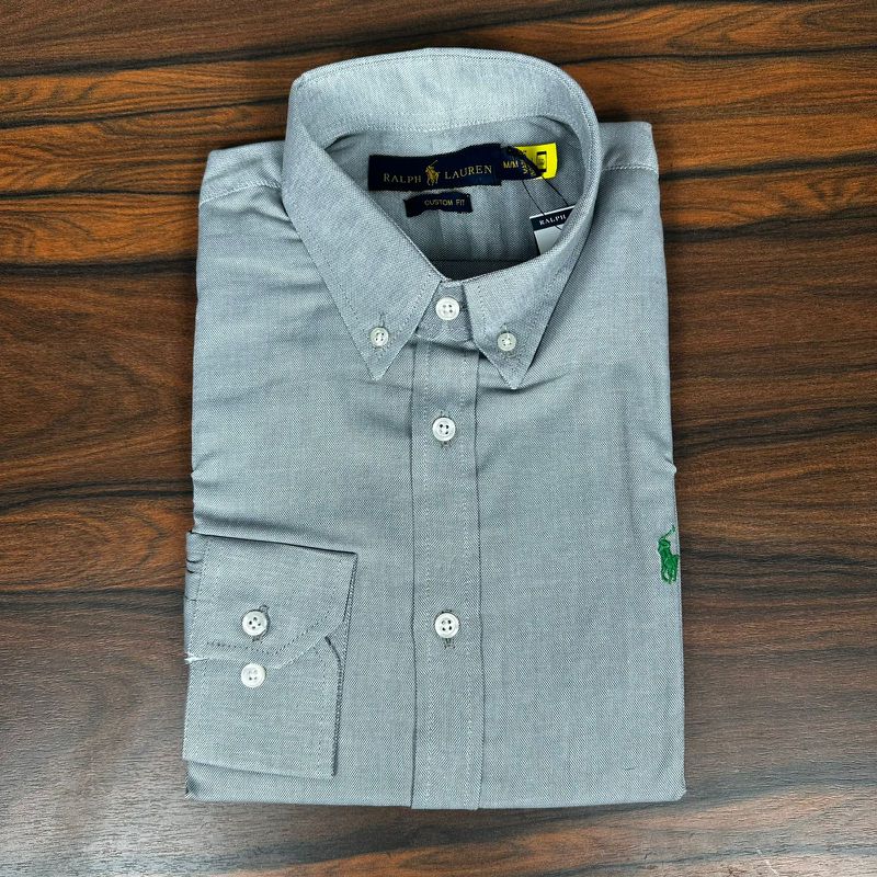 Camisa Manga Longa PRL Verde. - 43172. - PORTAL DROP - ATACADO