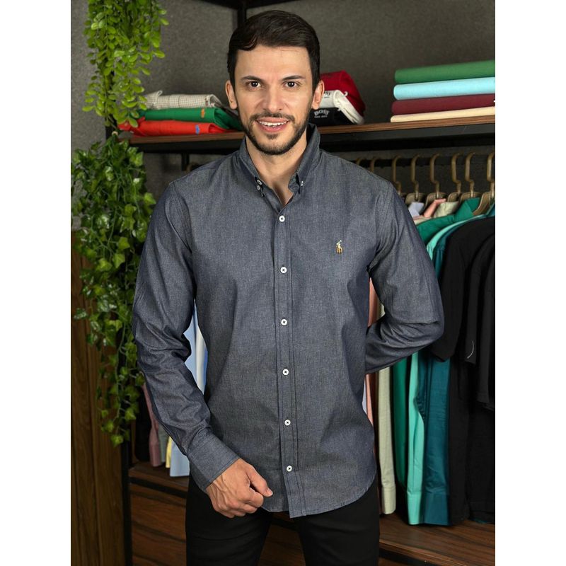 Camisa Manga Longa PRL. - 43225 - PORTAL DROP - ATACADO