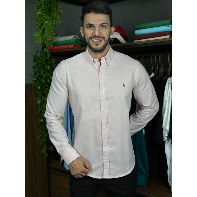 Camisa Manga Longa PRL - 43334 - PORTAL DROP - ATACADO