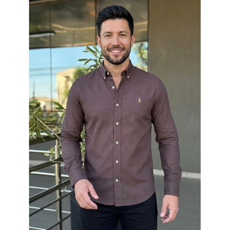 Camisa Manga Longa PRL - 43426 - PORTAL DROP - ATACADO