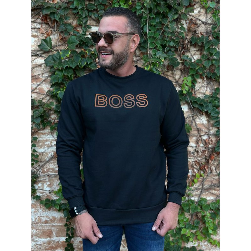 Blusa Moletom HB Preto - 4458 - PORTAL DROP - ATACADO