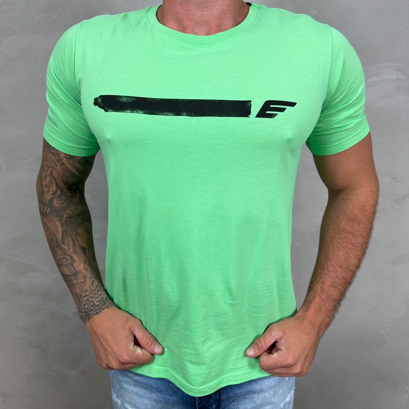 Camiseta Ellus Verde DFC⭐ - 4486 - PORTAL DROP - ATACADO