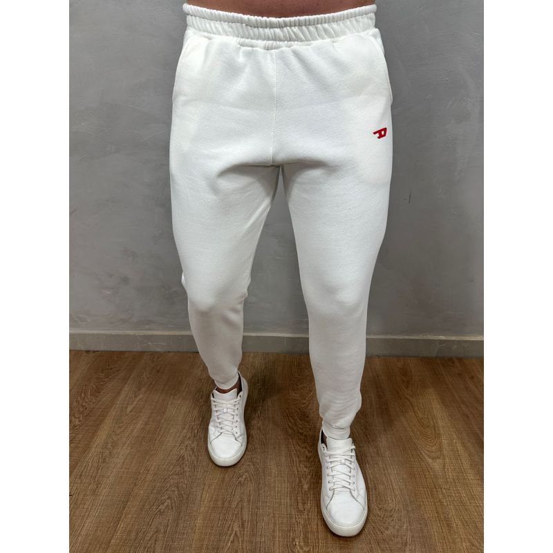 Calça Moletom Diesel Branco - 4562 - PORTAL DROP - ATACADO