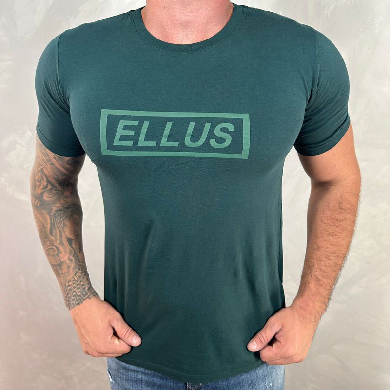 Camiseta Ellus Verde DFC⭐ - 4602 - PORTAL DROP - ATACADO