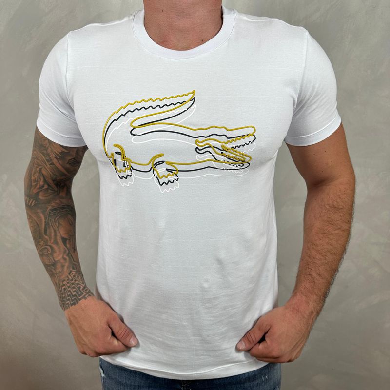 Camiseta LCT Branco⭐ - C-4649 - PORTAL DROP - ATACADO