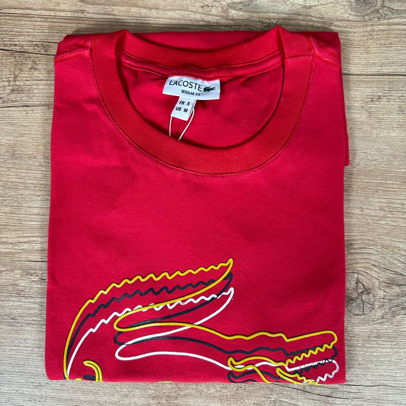 Camiseta LCT vermelha ⭐ - C-4650 - PORTAL DROP - ATACADO
