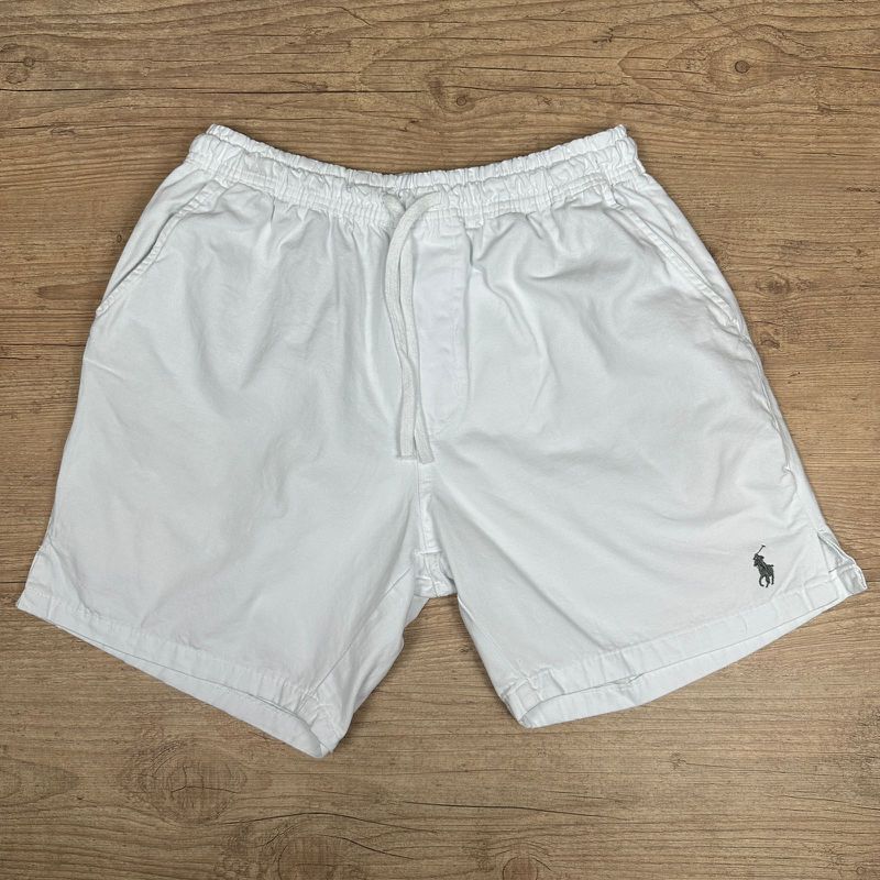 Short Sarja PRL Branco. - 4993 - PORTAL DROP - ATACADO