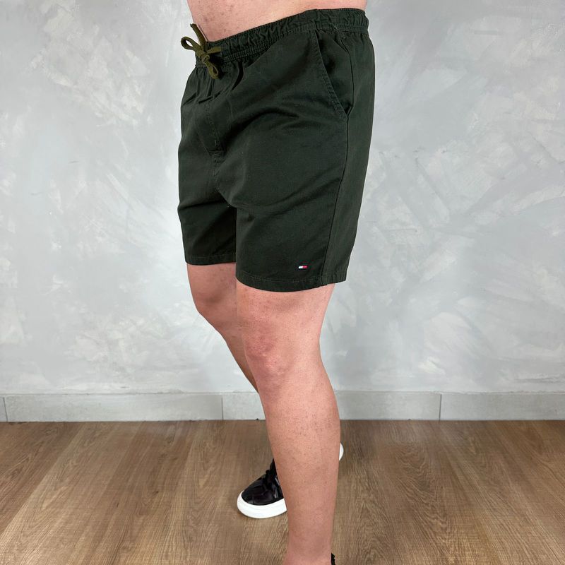 Short Sarja TH Verde - 5019 - PORTAL DROP - ATACADO