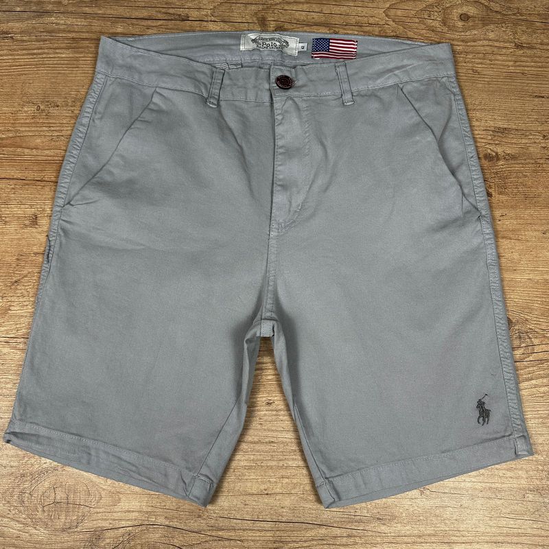 Bermuda Sarja PRL Cinza. - 5238 - PORTAL DROP - ATACADO