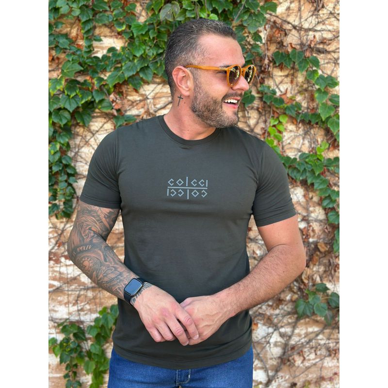 Camiseta Colcci Verde DFC - 5339 - PORTAL DROP - ATACADO