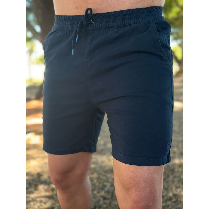 Short Sarja PRL Azul - 5456 - PORTAL DROP - ATACADO