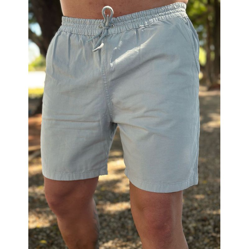 Short Sarja PRL Cinza - 5457 - PORTAL DROP - ATACADO