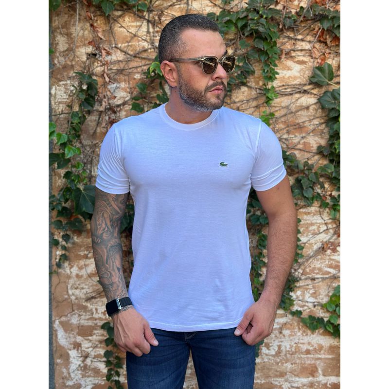 Camiseta LCT Branco - A-5475 - PORTAL DROP - ATACADO