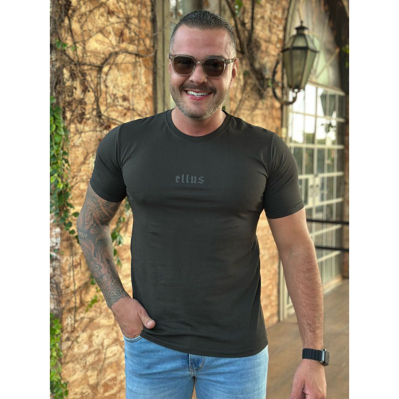 Camiseta Ellus Verde DFC - 5530 - PORTAL DROP - ATACADO