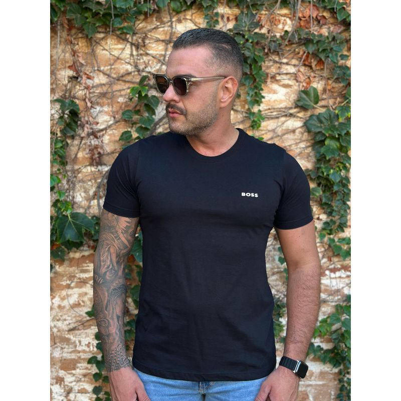 Camiseta HB Preto - B-5542 - PORTAL DROP - ATACADO