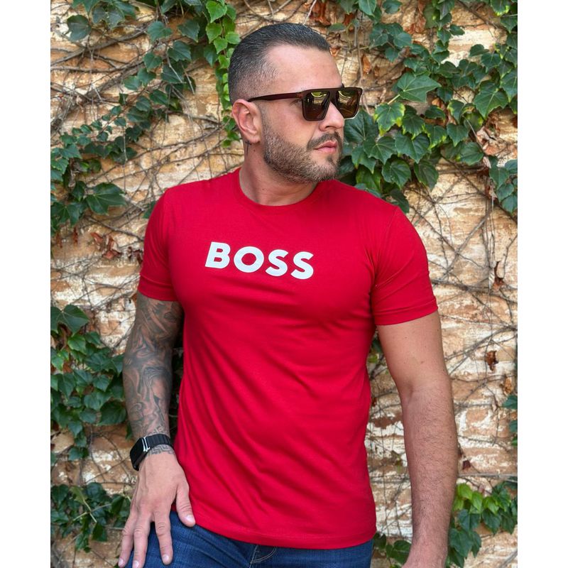 Camiseta HB Vermelho - A-5580 - PORTAL DROP - ATACADO