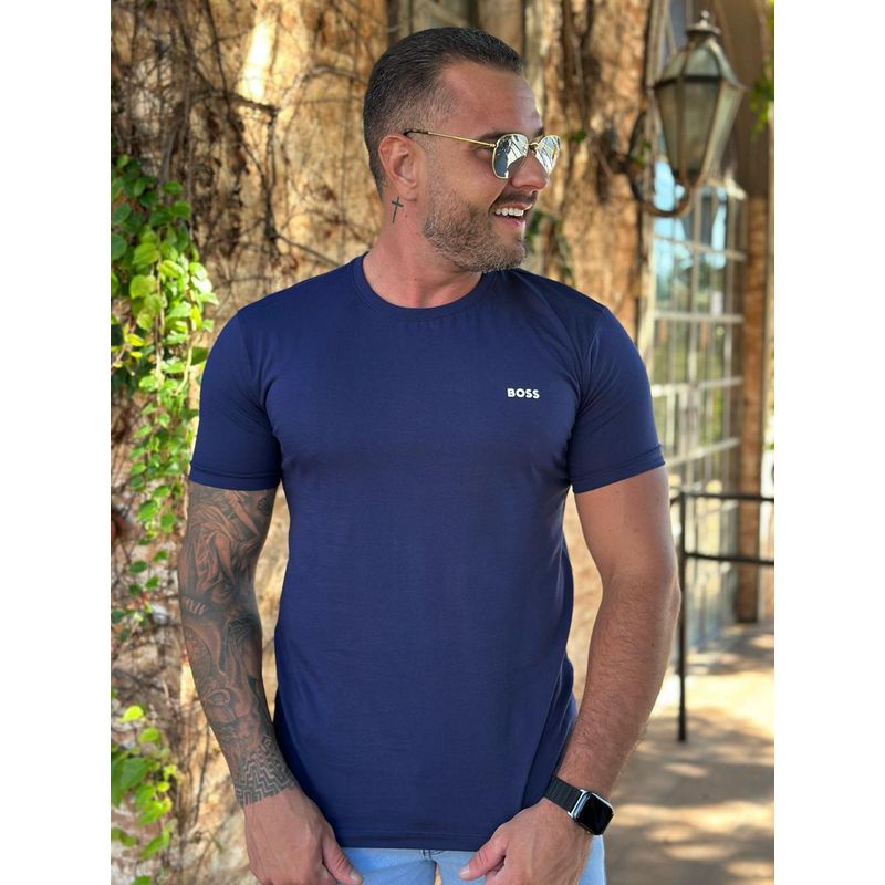 Camiseta HB Azul - A-5594 - PORTAL DROP - ATACADO