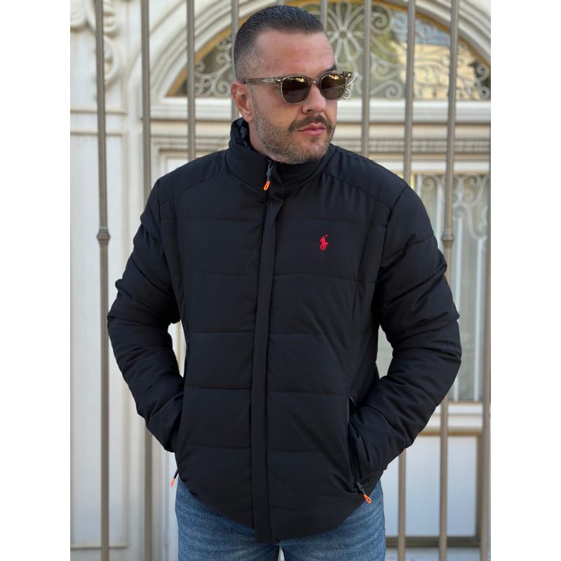 Jaqueta Acolchoada PRL Preto - 5635 - PORTAL DROP - ATACADO