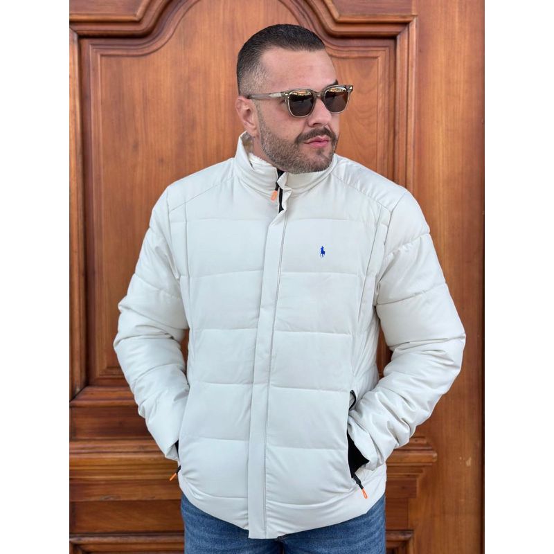 Jaqueta Acolchoada PRL Off White - 5637 - PORTAL DROP - ATACADO