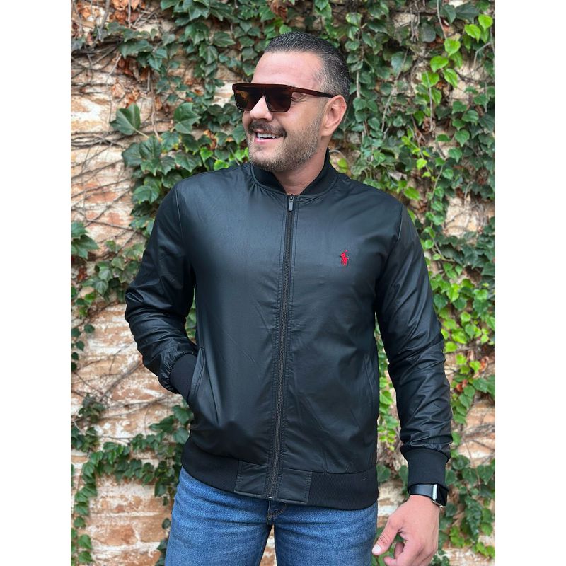 Jaqueta Zíper PRL Preto - 5753 - PORTAL DROP - ATACADO