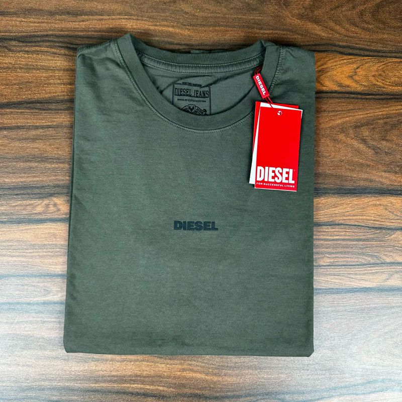 Camiseta Diesel Verde - 5760 - PORTAL DROP - ATACADO