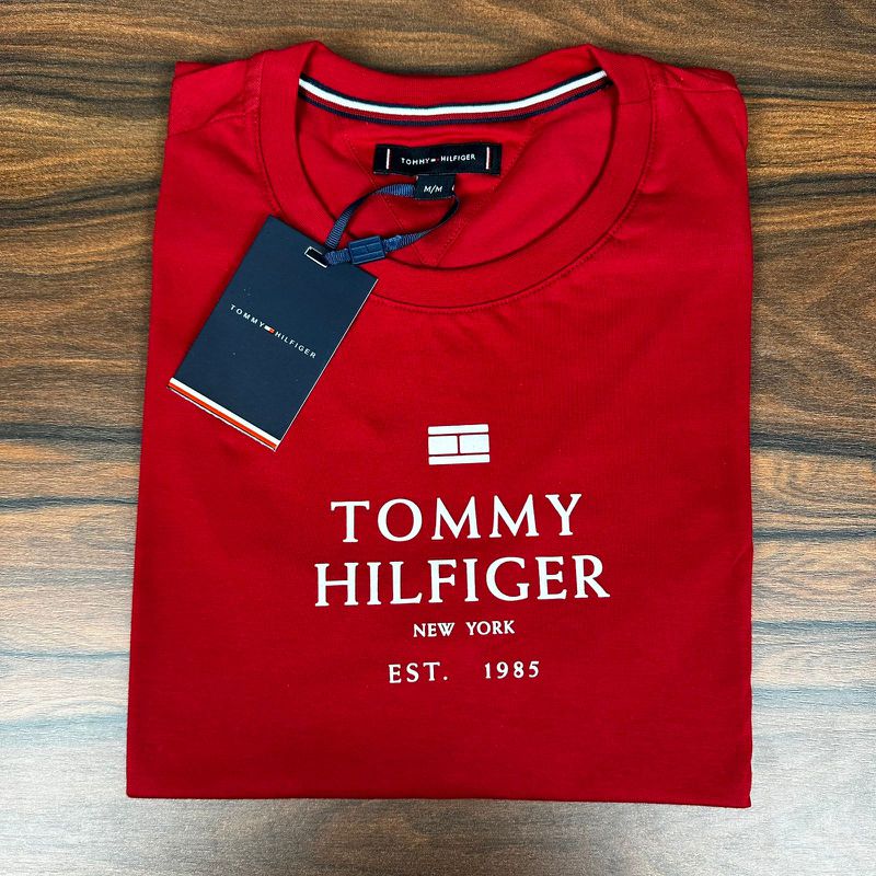 Camiseta TH Vermelho - A-5834 - PORTAL DROP - ATACADO