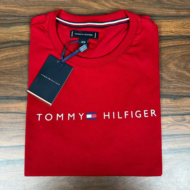 Camiseta TH Vermelho - A-5838 - PORTAL DROP - ATACADO