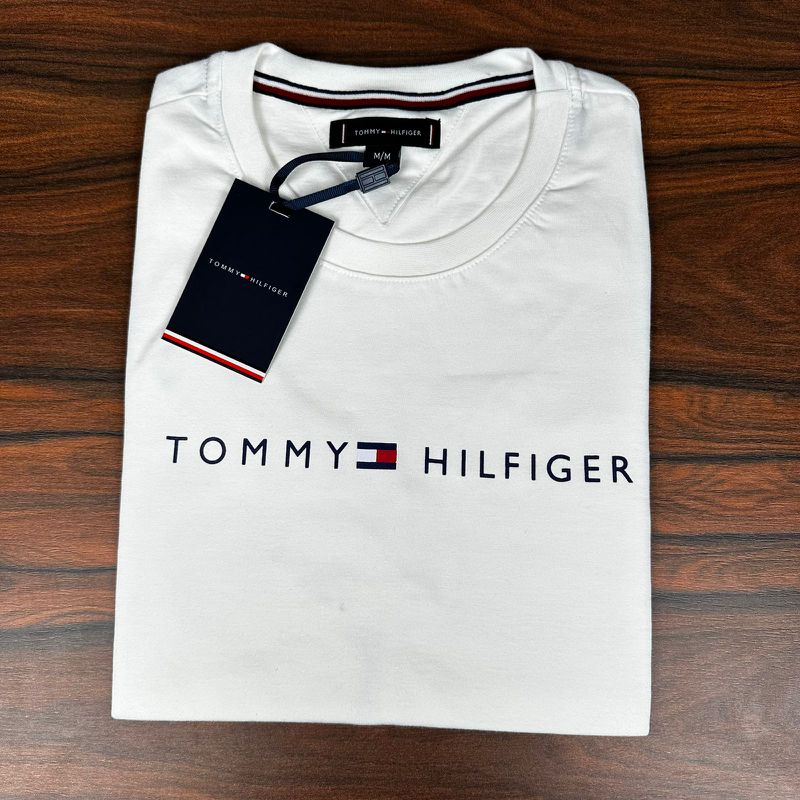 Camiseta TH Off White - A-5842 - PORTAL DROP - ATACADO