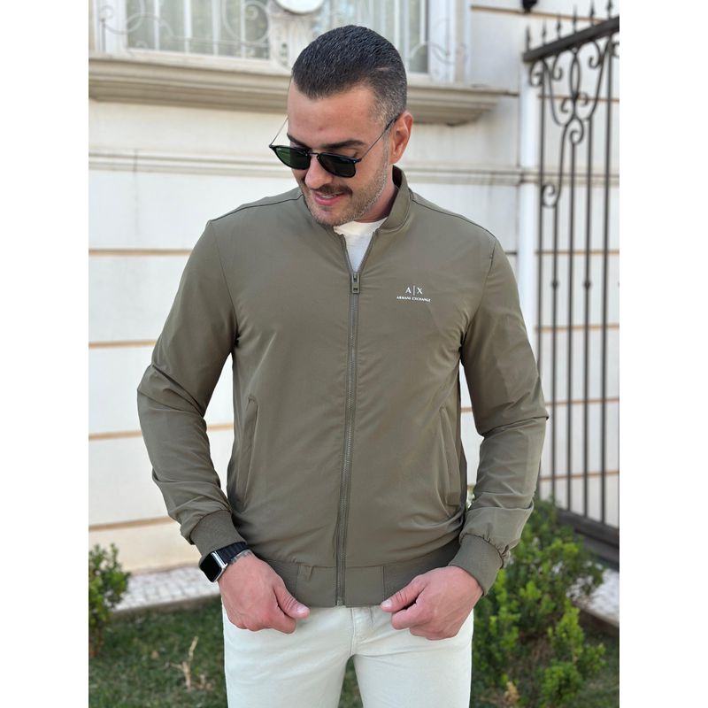 Jaqueta Zíper Armani Verde - 5941 - PORTAL DROP - ATACADO