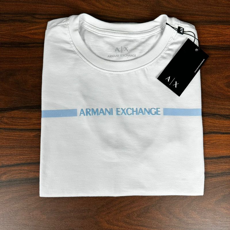 Camiseta Armani Branco - A-5959 - PORTAL DROP - ATACADO