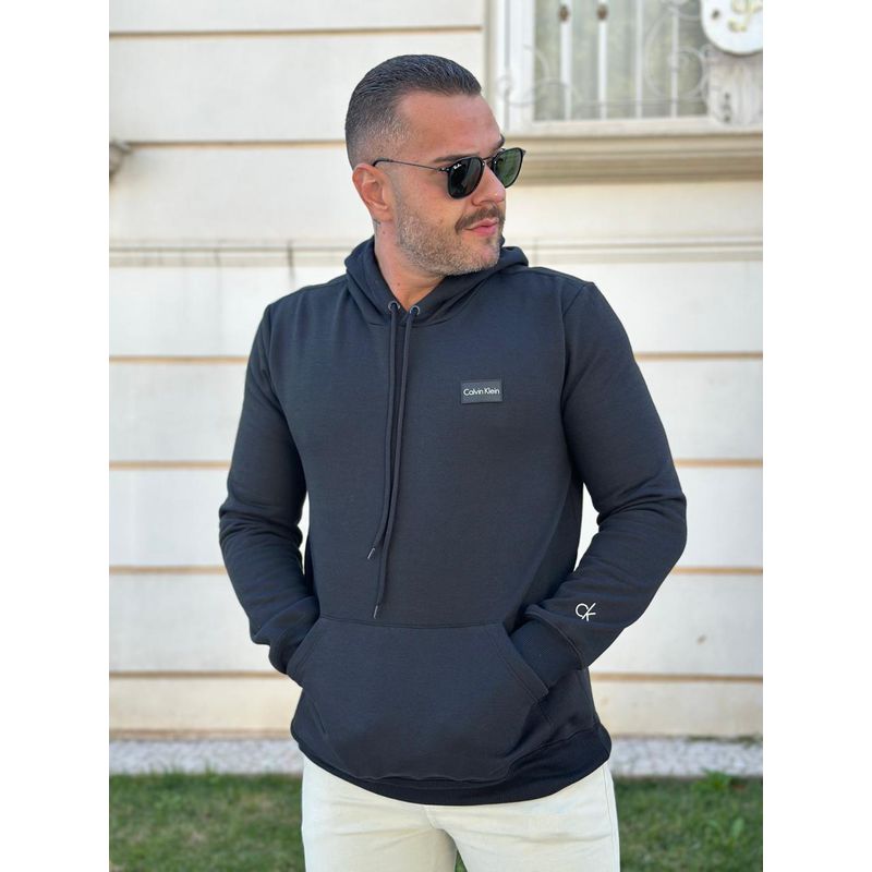 Blusa Moletom CK Preto - 5991 - PORTAL DROP - ATACADO
