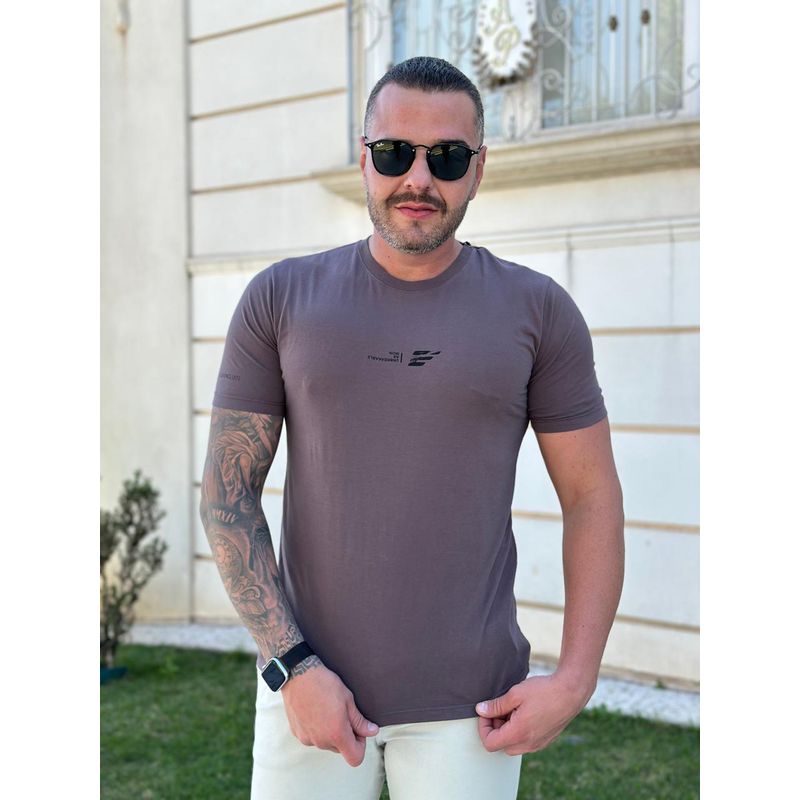 Camiseta Ellus Chumbo DFC - 6015 - PORTAL DROP - ATACADO
