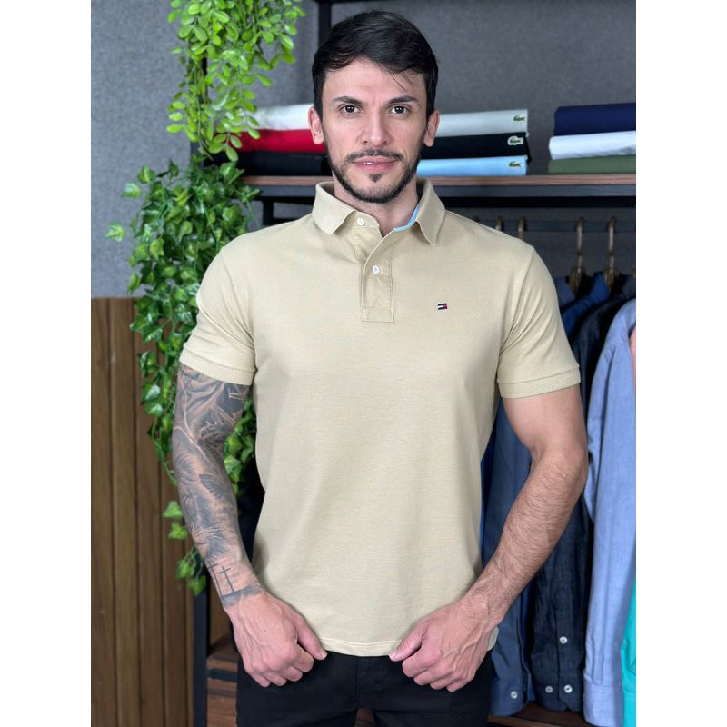Polo TH Caqui - A-6116 - PORTAL DROP - ATACADO