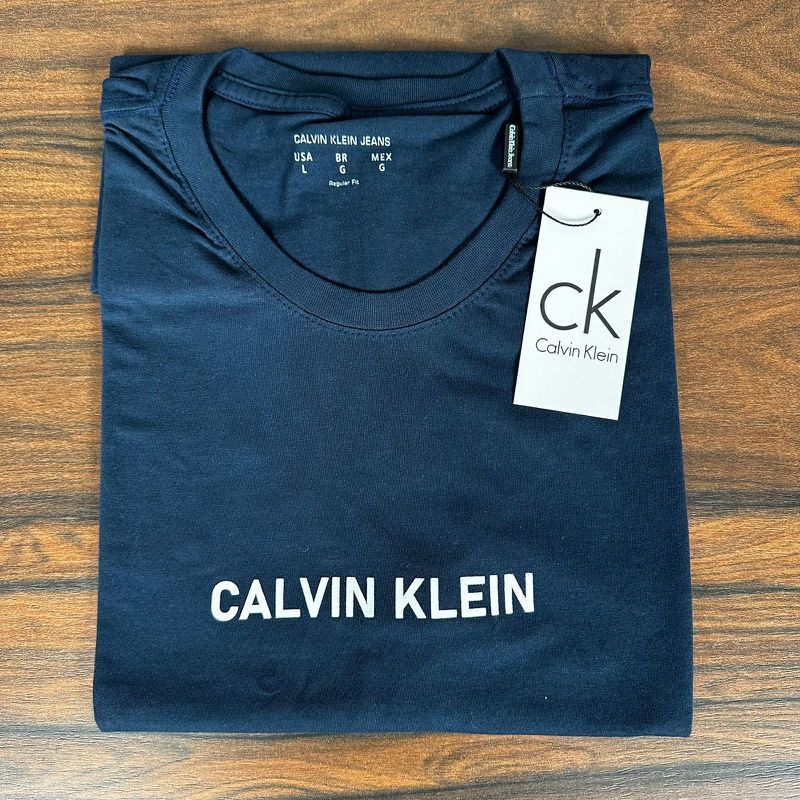 Camiseta CK Azul DFC - 6262 - PORTAL DROP - ATACADO