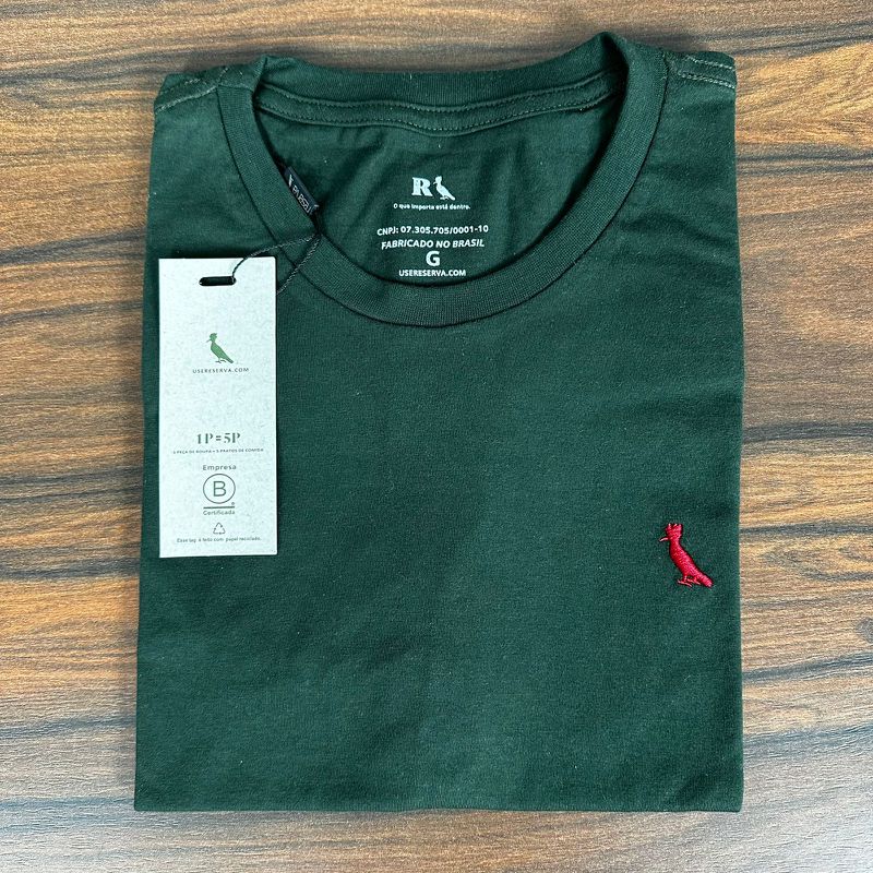 Camisetas RSV Verde - C-6263 - PORTAL DROP - ATACADO