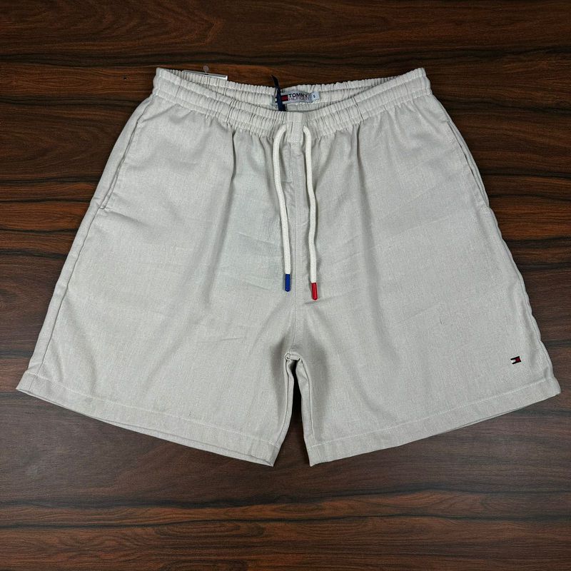 Bermuda Linho Peruano TH Bege - 6272 - PORTAL DROP - ATACADO