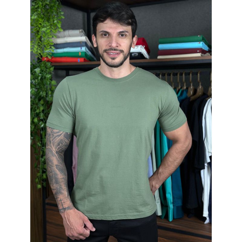 Camiseta Aramis Verde - C-6283 - PORTAL DROP - ATACADO