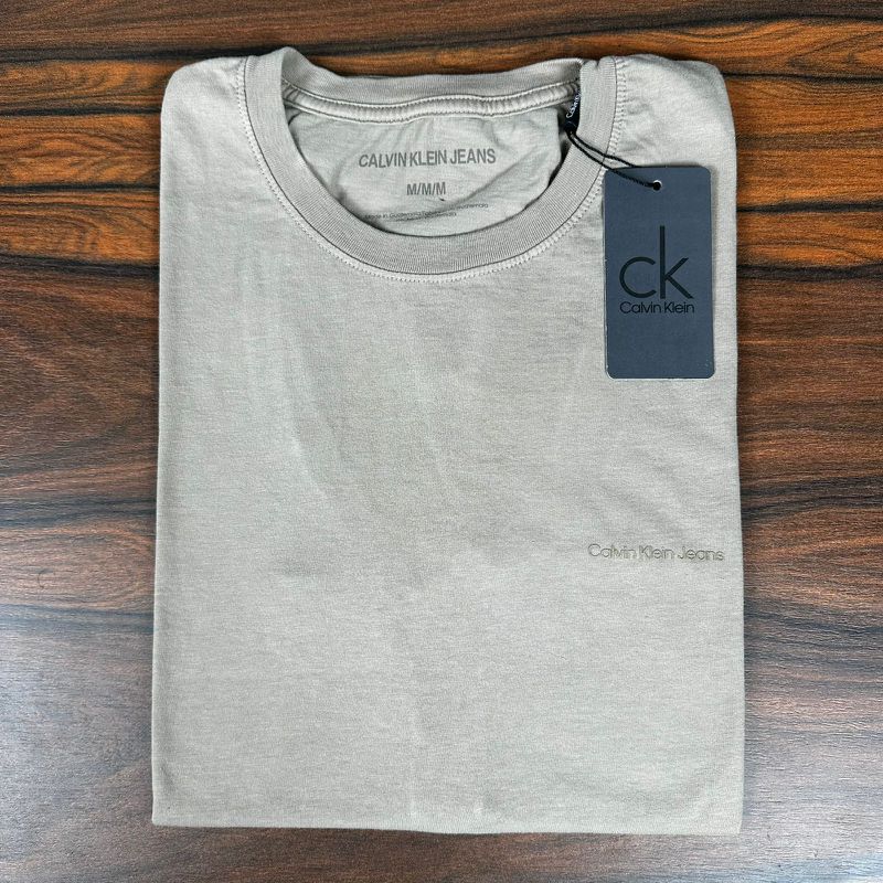 Camiseta CK Bege DFC - 6296 - PORTAL DROP - ATACADO