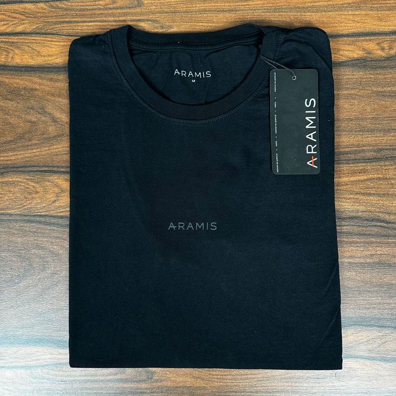 Camiseta Aramis Preto - C-6302 - PORTAL DROP - ATACADO