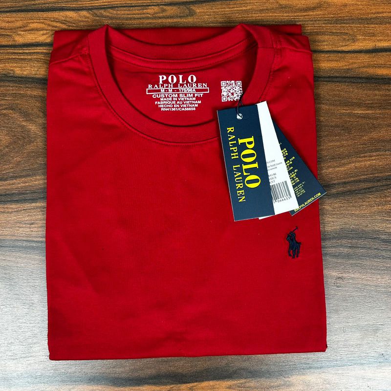 Camiseta PRL Vermelho - A-6312 - PORTAL DROP - ATACADO