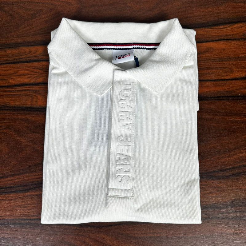 Polo TH Off White. - A-6378 - PORTAL DROP - ATACADO