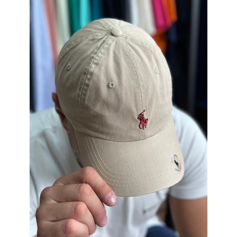 Boné PRL Bege - 6395 - PORTAL DROP - ATACADO