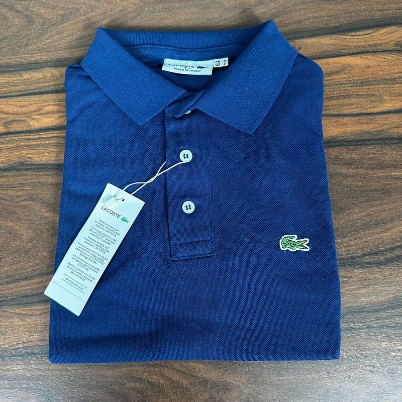 Polo LCT Azul. - A-6404 - PORTAL DROP - ATACADO