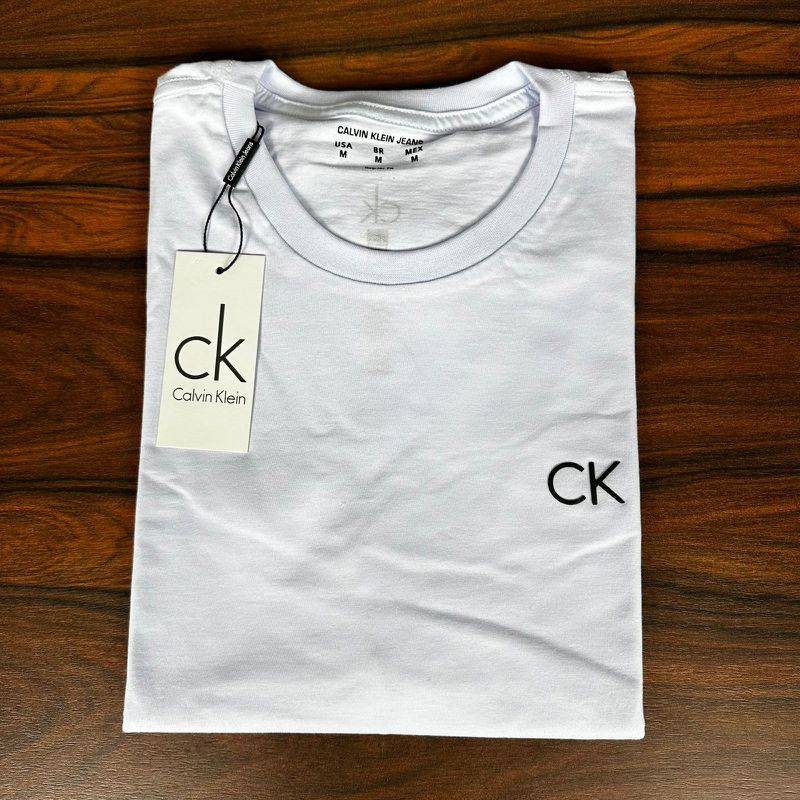 Camiseta CK Branco DFC - 6421 - PORTAL DROP - ATACADO