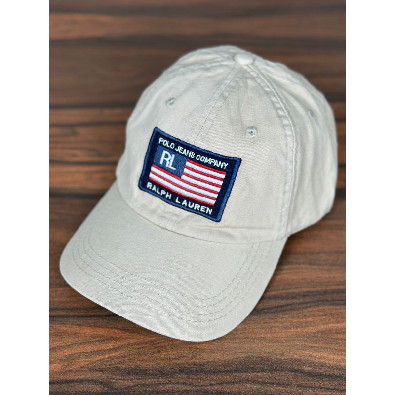 Boné PRL Bege - 6443 - PORTAL DROP - ATACADO