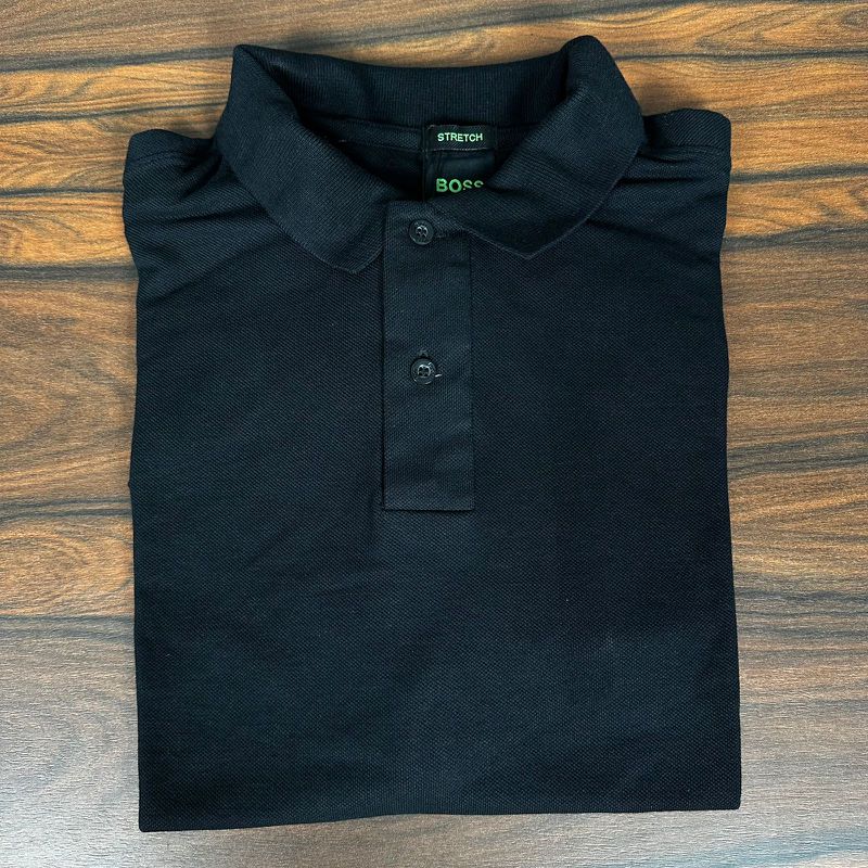 Polo HB Preto - A-6469 - PORTAL DROP - ATACADO