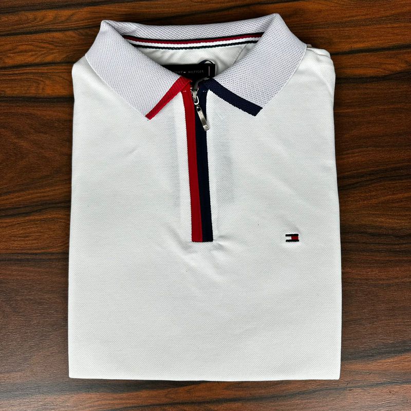 Polo TH Off White - A-6474 - PORTAL DROP - ATACADO